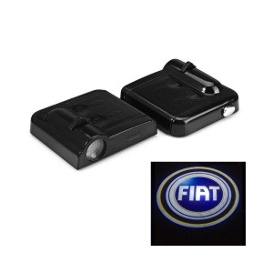 Set Proiectoare Led Logo Universale Fiat - Img 1