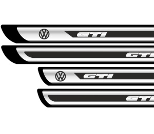 Set Protectii Praguri Crom - Vw GTI - Img 1
