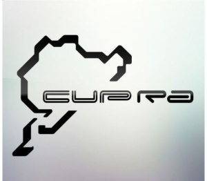 Sticker auto geam Cupra