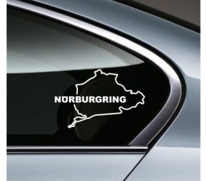 Sticker auto geam NURBURGRING