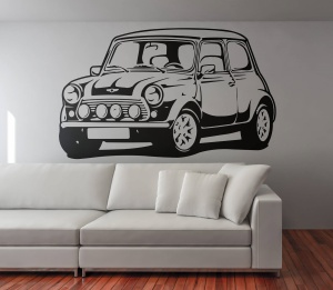 Sticker decorativ perete - Masina Vintage