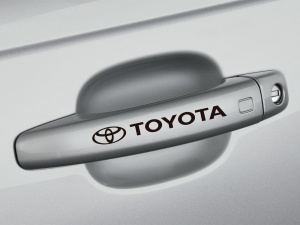 Sticker manere usa - Toyota (set 4 buc.)