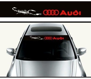 Sticker parasolar auto Audi