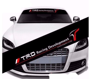 Sticker parasolar auto TRD Racing