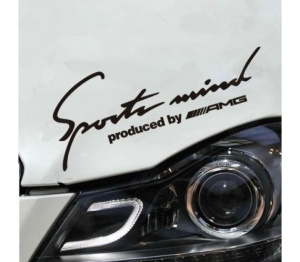 Sticker Sports Mind - AMG