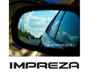 Stickere oglinda Etched Glass - Impreza