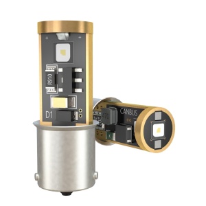 Bec Led BAY9S H21W Alb Canbus 3 SMD 3838, 9-30V Fara Polaritate