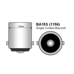 Bec Led H21W BAY9S Canbus 5 SMD 3030 10-30V - Img 3
