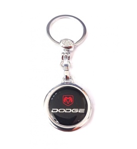 Breloc Auto Metalic Silicon Premium Dodge