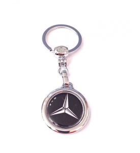 Breloc Auto Metalic Silicon Premium Mercedes