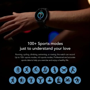 Ceas Smartwatch Fitness ZL02D Android/iOS IP67 Roz - Img 4