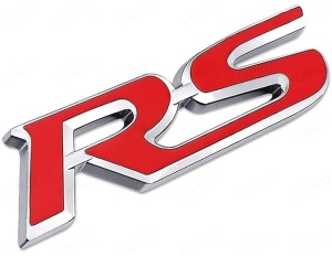 Emblema metalica RS