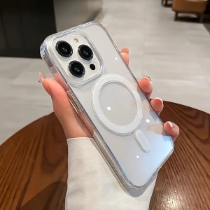 Husa de Protectie pentru Apple iPhone 16 Plus, MagSafe, TPU, Transparent - Img 5