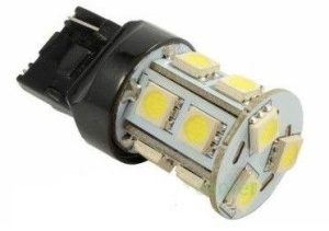 Led Auto T20 Rosu 13 SMD