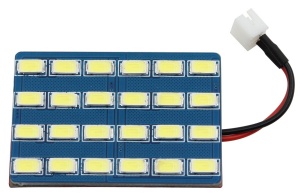 Led Panel Alb 24 SMD 5730 12V BTLEK032 - Img 2