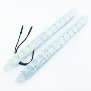 Lumini de zi DRL Flexibile 12 led-0,5W - Img 2