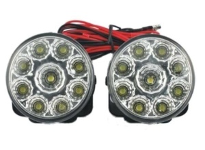 Lumini de zi rotunde 9 Led 0.5W 12V - Img 1