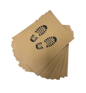 Pres Covoras Hartie Protectie Podea Auto Set 50 Bucati 40x50cm