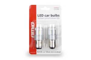 Set 2 Becuri Led Canbus 3020 P21 22SMD - Img 4