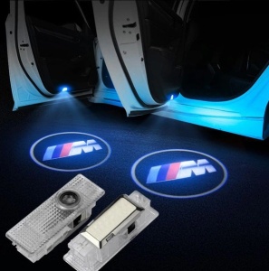 Set 2 Proiectoare Portiera LED Logo Dedicate BMW M Seria 3, Seria 4, X3, X4, X5, X6