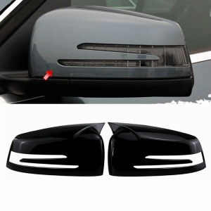 Set Capace Oglinda Batman Style Pentru Mercedes-Benz W204, W212, W221, W246, W176, GLK, GLA, CLA - Img 2