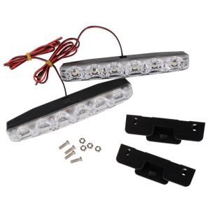 Set Proiectoare Universale DRL 6 LED-uri - Img 2