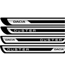 Set Protectii Praguri Crom - Dacia Duster - Img 1