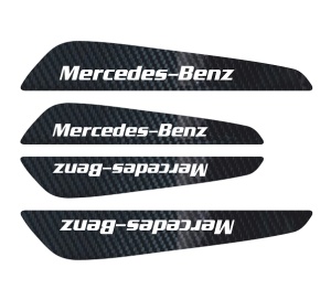 Set protectii usi Carbon 5D - Mercedes