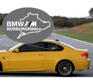 Sticker auto geam BMW M (v2)