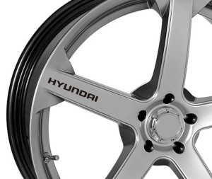 Sticker jante - Hyundai (set 4 buc.)