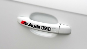 Sticker manere usa - Audi S (set 4 buc.)