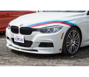 Sticker ornament auto model BMW ///M Power (v6)