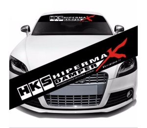 Sticker parasolar auto HKS