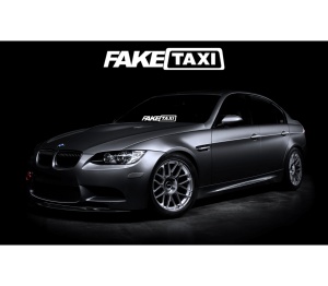 Sticker Parbriz FakeTaxi