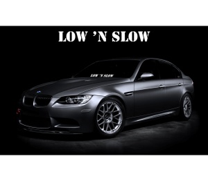 Sticker Parbriz Low'n Slow