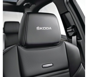 Sticker tetiera piele SKODA