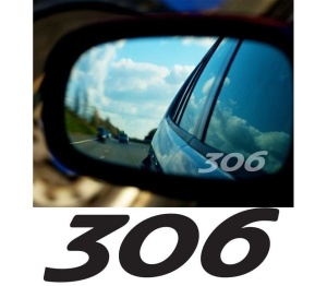 Stickere oglinda Etched Glass - 306