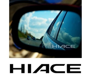 Stickere oglinda Etched Glass - Hiace
