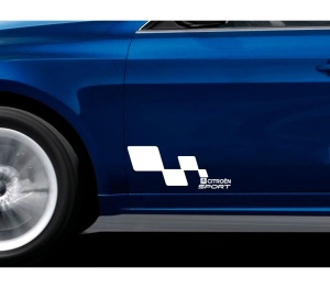 Stickere portiere Sport Flag - Citroen