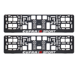 Suporturi Numar Inmatriculare Cupra Sport