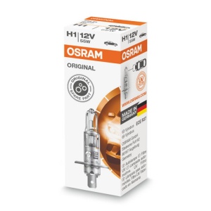 Bec Halogen H1 Osram 55W 12V Original - Img 1