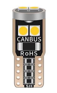 Bec Led T10 Alb Canbus 6 SMD 3030 12V
