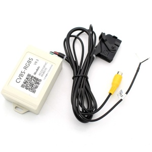 Cablu Interfata Video, Convertor CVBS‑RGBS Pentru Montare Camera Marsarier Aftermarket La RNS510 si RCD510 - Img 6