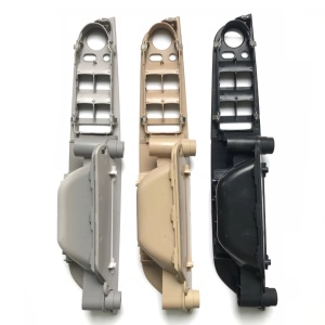 Capac Maner Portiera Sofer, Cu Oglinzi Rabatabile Pentru BMW Seria 3 E90, E91, Negru, 35.5 CM - Img 6