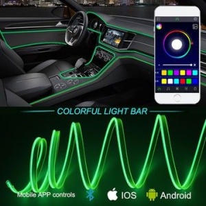 Fir Neon RGB cu Bluetooth - Img 2