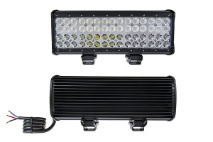 LED Bar Auto Cu 2 Faze (faza scurta/faza lunga) 180W/12V-24V, 15300 Lumeni, Lungime 37 cm, Leduri CREE - Img 3