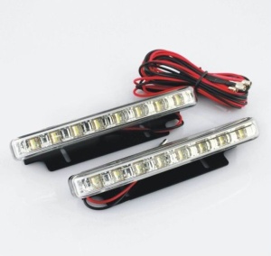 Lumini de zi DRL 8 Led 0.6W - Img 1