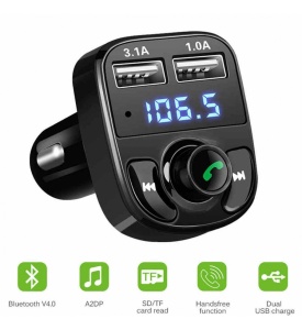 Modulator FM Bluetooth X8