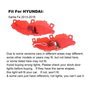 Proiectoare LED Logo Portiere Hyundai Santa Fe 2013-2018 - Img 3