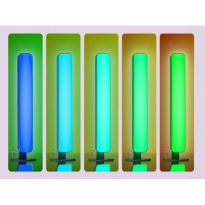Set 2 Lampi Birou RGB, 28 LED, 5V, Telecomanda, USB - Img 6